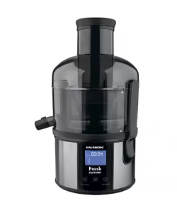 Storcator de fructe Digital HAUSBERG HB-7545IN, 800-1000W, 85mm, 1L Pulpa, 5 Viteze, Otel inoxidabil Negru/Inox
