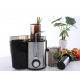 Produs resigilat Storcator de fructe si legume Hausberg HB-7645, 600 W, 2 viteze + Turbo, recipient pulpa 1 l, recipient suc 550 ml, accesoriu impingere, negru + argintiu