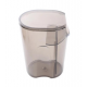 Produs resigilat Storcator de fructe si legume Hausberg HB-7645, 600 W, 2 viteze + Turbo, recipient pulpa 1 l, recipient suc 550 ml, accesoriu impingere, negru + argintiu