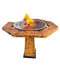 Grătar rotund metalic, Profesional (Fabricat in România)