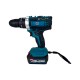 Set 3 piese Geman Meister, Masina impact, Polizor si Bormasina, cu 2 acumulatori 128V 8Ah