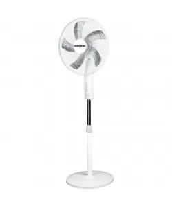Ventilator cu picior Hausberg HB-5850AB, 60 W, 3 viteze, diametru 42 cm, functie de oscilatie 90 grade dreapta