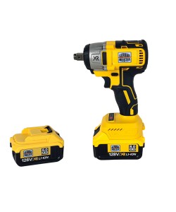 Bormasina de Impact si Insurubat German Meister, 2 Acumulatori, 128V, 8Ah