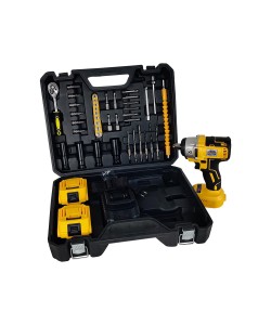 Bormasina de Impact si Insurubat German Meister, 2 Acumulatori, 128V, 8Ah