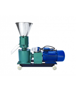 Granulator Furaje KL-120 cu 1 matrita si motor 3 kW/ 1500 RPM/ 230 V/ 80 kg/h