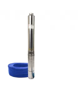 Pompa submersibila de mare adancime, DDT, 4SDM3-16, 2200 W, 16 turbine, 10 m³/h Inox, 30 m cablu