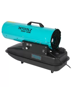 Tun de caldura pe motorina , cu ardere directa, Detoolz, 220-240V 50Hz 20KW  Tun de caldura pe motorina , cu ardere directa, Detoolz, 220-240V 50Hz 20KW