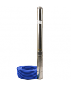 Pompa submersibila de mare adancime, DDT, 4SDM3-16, 2200 W, 16 turbine, 10 m³/h Inox, 30 m cablu