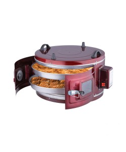 Produs resigilat Cuptor rotund,cu 2 tavi,1300W