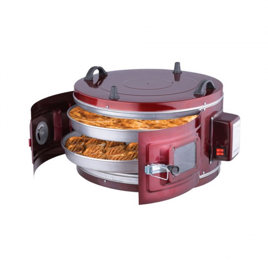 Cuptor rotund,cu 2 tavi,1300W