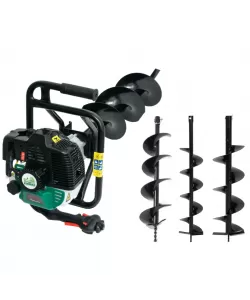 Set Motoburghiu pamant Fermax 4CP + 3 x Burghiu 150/200/300mm x 800mm Set Motoburghiu pamant Fermax 4CP + 3 x Burghiu 150/200/300mm x 800mm