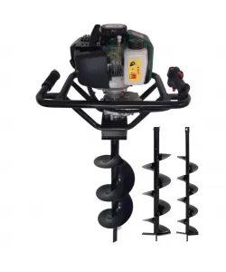 Set Motoburghiu pamant Fermax 4CP + 3 x Burghiu 150/200/300mm x 800mm Set Motoburghiu pamant Fermax 4CP + 3 x Burghiu 150/200/300mm x 800mm