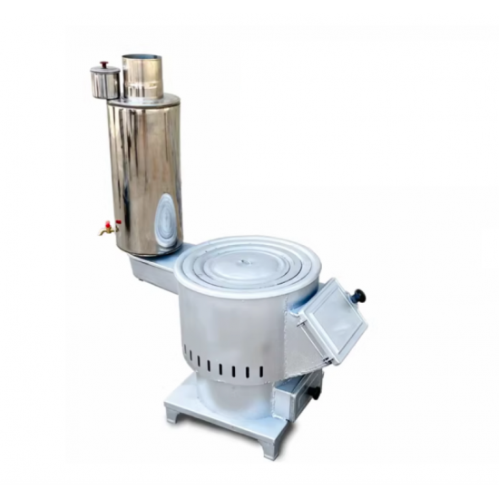 Soba pe lemne cu mini boiler inox