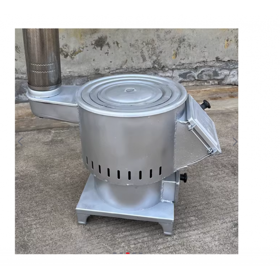 Soba pe lemne cu mini boiler inox