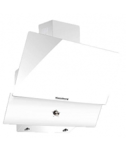 Hota Incorporabila decorativa Hausberg, 60 cm, 163W, Filtru aluminiu, Alb