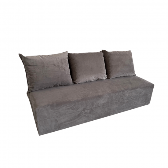 Canapea extensibila, Toms, tapiterie din stofa 190 X 90 Grey