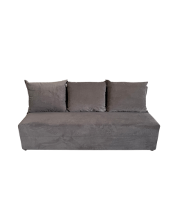 Canapea extensibila, Toms, tapiterie din stofa 190 X 90 Grey