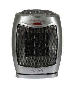 Radiator ceramic Hausberg HB8300, 1500 W, Element de incalzire din ceramica, functie oscilatie