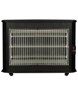 Radiator quartz Hausberg HB-8850, 2000 W, 3 rezistente quartz, 3 trepte de putere