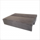 Canapea extensibila, Toms, tapiterie din stofa 190 X 90 Grey