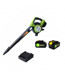 Aspirator cu Suflanta ProCraft VB20 pe Acumulator, 4 Viteze, 13.2mp/min, 2 acumulatori, incarcator