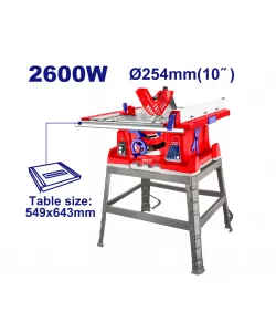 Fierastrau electric circular cu masa, 2600W, masa 549x643mm - ETSW26001, EMTOP Fierastrau electric circular cu masa, 2600W, masa 549x643mm - ETSW26001, EMTOP