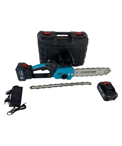 Drujba cu 2 acumulatori, Toms, 2 lanturi, 48V, Lama 30cm, sistem ungere lant