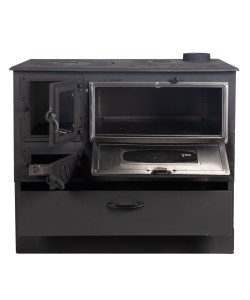 Soba pe lemne 9kW Grand Fantazia Lux, cos dreapta