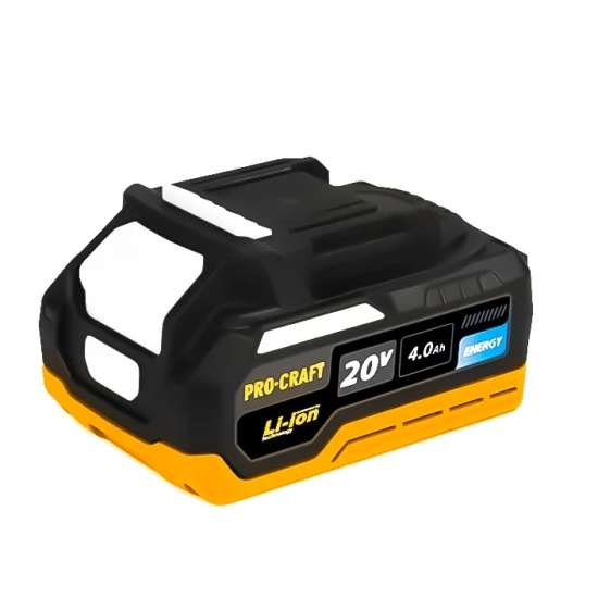 Acumulator PROCRAFT ENERGY 20V, 4Ah, LI-ION