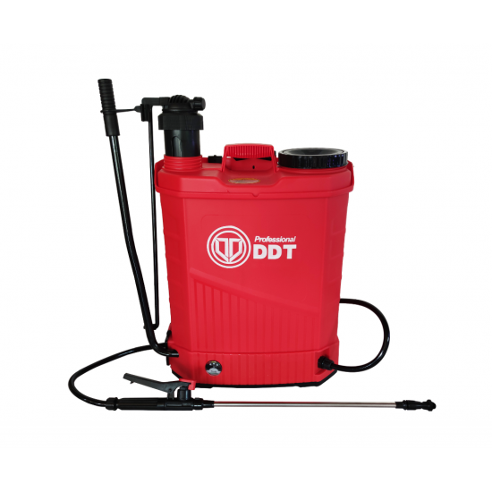 Pompa de stropit cu acumulator , rezervor 16 Litri , 12 V , 8 Ah, DDT