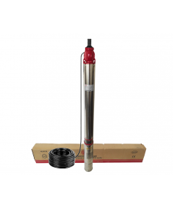 Pompa submersibila de apa curata, de mare adancime, DDT-PROFESSIONAL, 4QJD2-20 , 2000 W , 20 turbine, 10 m³/h , bobinaj cupru 100%