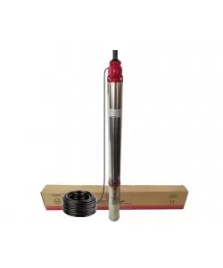 Pompa submersibila de apa curata, de mare adancime, DDT-PROFESSIONAL, 4QJD2-20 , 2000 W , 20 turbine, 10 m³/h , bobinaj cupru 100% Pompa submersibila de apa curata, de mare adancime, DDT-PROFESSIONAL, 4QJD2-20 , 2000 W , 20 turbine, 10 m³/h , bobinaj cupru 100%