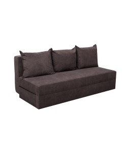 Canapea extensibila, Toms, tapiterie din stofa 190 X 90 Dark Brown