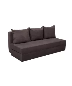 Canapea extensibila, Toms, tapiterie din stofa 190 X 90 Dark Brown