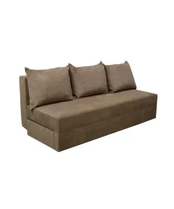 Canapea extensibila, Melange, tapiterie din stofa 190 X 90 Brown