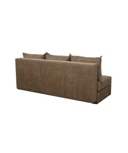 Canapea extensibila cu lada depozitare Toms, tapiterie stofa 190 X 90 Brown Melange