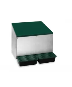 Cuibar pentru gaini cu 2 compartimente MG02-S