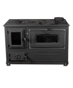 Soba pe lemne 6.7kW Fantazia Lux, cos stanga