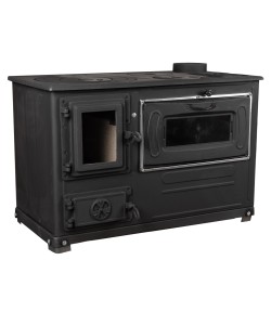 Soba pe lemne 6.7kW Fantazia Lux, cos stanga