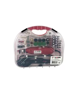 Set trusa minifreza tip biax Campion, 117 piese, 500W, 12000RPM, Variator turatie