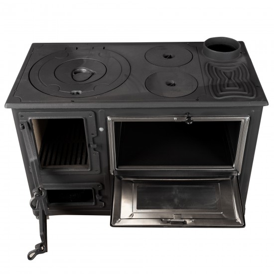 Soba pe lemne 6.7kW Fantazia Lux, cos dreapta