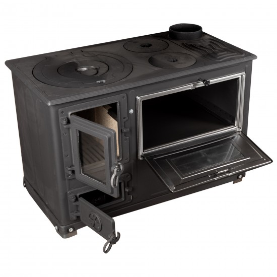 Soba pe lemne 6.7kW Fantazia Lux, cos dreapta