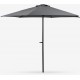 Umbrelă de soare NAPPEDAM Ø250 gri închis
