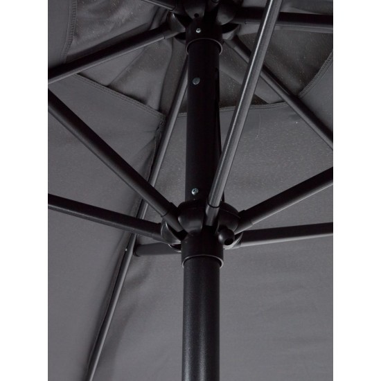 Umbrelă de soare NAPPEDAM Ø250 gri închis