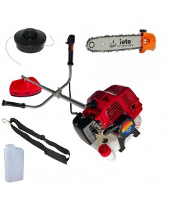 Motocoasa pe benzina TOMS 7.5 CP 12.000 rpm + Cap drujba