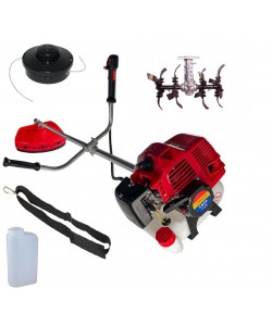 Motocoasa pe benzina TOMS 7.5 CP 12.000 rpm + Cultivator