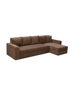 Coltar extensibil, Toms, cu ladă de depozitare, tapiterie stofa, 310 X 160 Brown