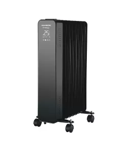 Calorifer electric Digital cu Telecomanda Hausberg HB-8950NG, 2000W, 9 elementi, 3 setari, Termostat electronic, Protectie supra-incalzire, Protectie anti-rasturnare, Negru Calorifer electric Digital cu Telecomanda Hausberg HB-8950NG, 2000W, 9 elementi, 3 setari, Termostat electronic, Protectie supra-incalzire, Protectie anti-rasturnare, Negru