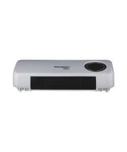 Convector electric digital de perete cu ventilator HAUSBERG HB-8217AB, 2000W, 2 Nivele de putere, Telecomanda, Temporizator, Alb