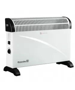 Convector electric HAUSBERG HB-8206, 3 trepte de putere 750/1250/2000W, termostat reglabil, protective supraincalzire, indicator luminos, Alb Convector electric HAUSBERG HB-8206, 3 trepte de putere 750/1250/2000W, termostat reglabil, protective supraincalzire, indicator luminos, Alb
